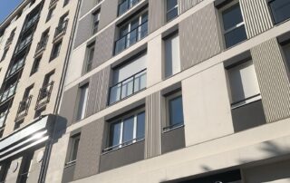 Livraison chantier Marseille : façade de l’immeuble 280 Prado fraîchement terminé